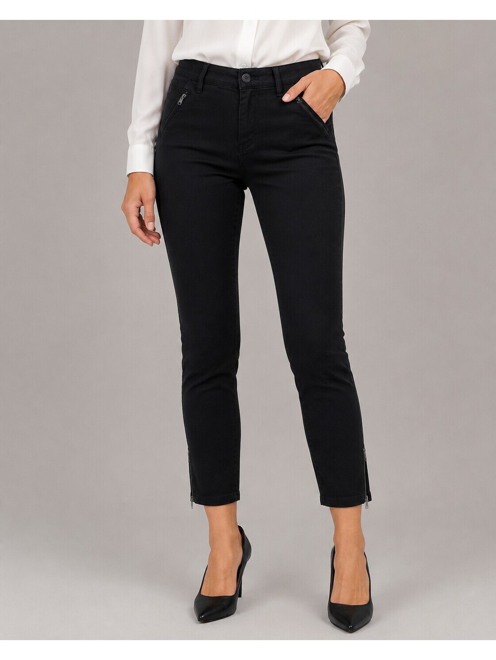 Banana Republic Women's Mid Rise Black Slim Cropped Jeggings Black Skinny Jeans